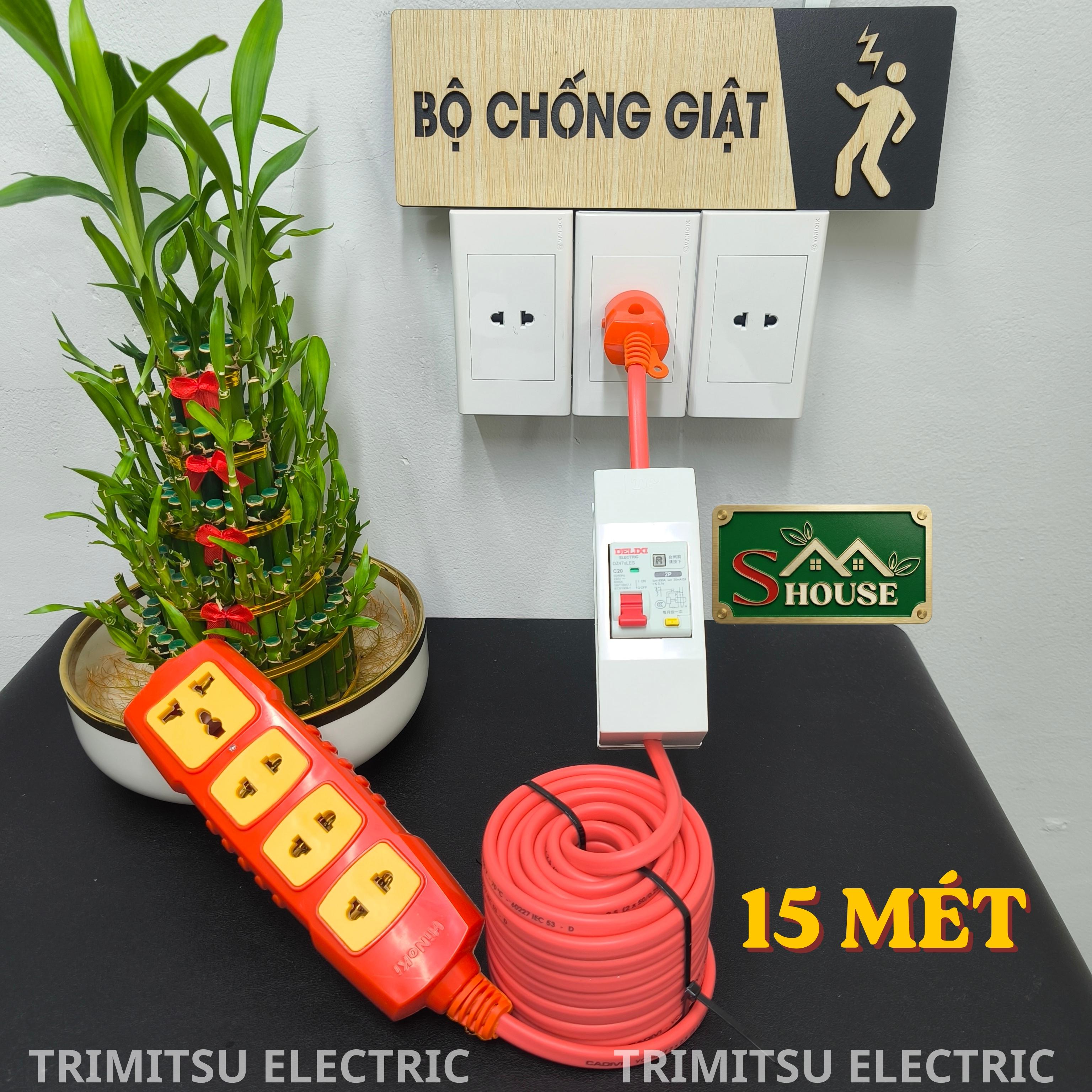 Bộ ổ điện 15 mét