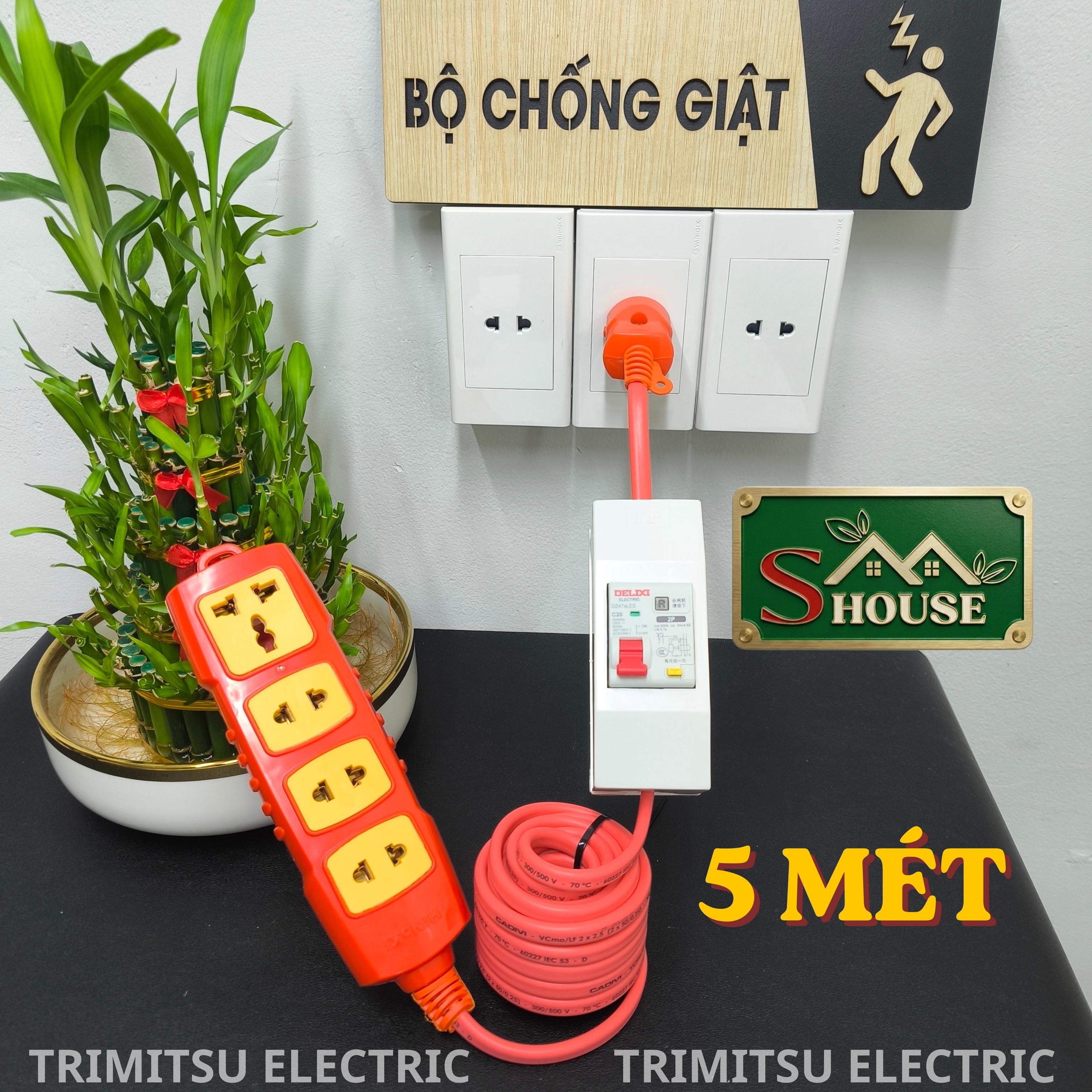 Bộ ổ điện 5 mét