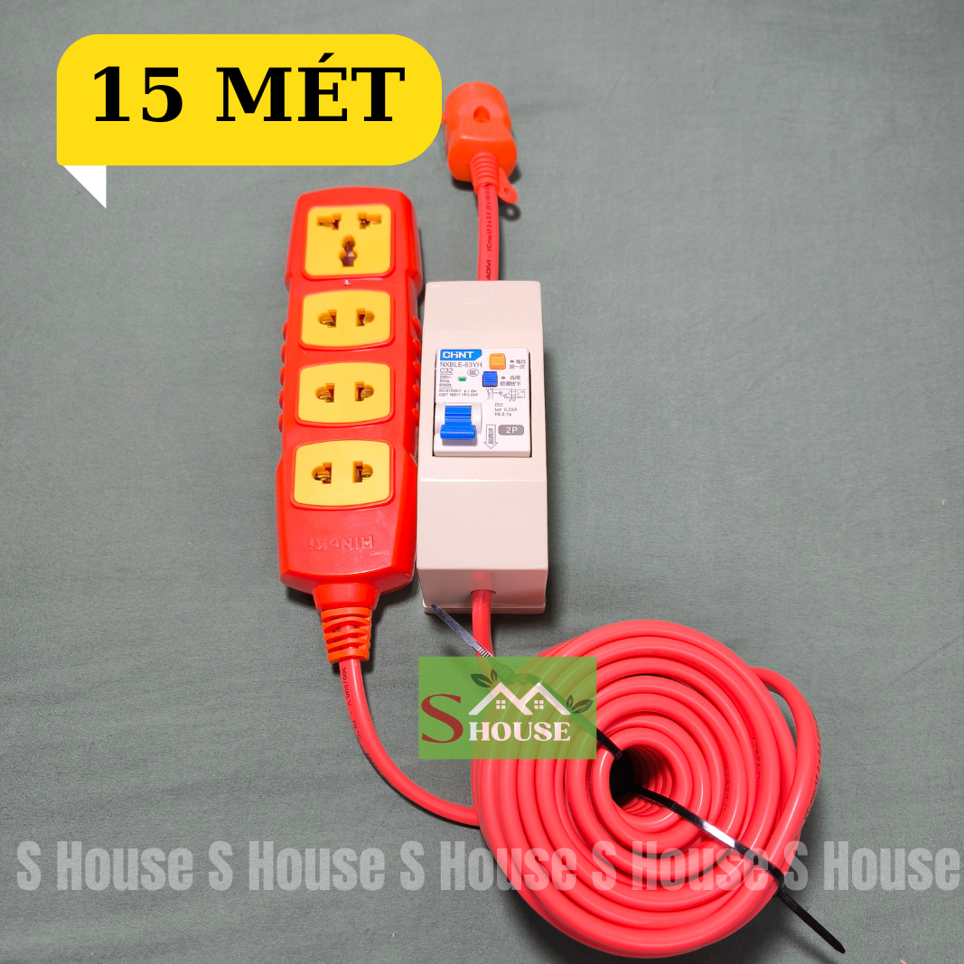 Bộ ổ điện 15 mét